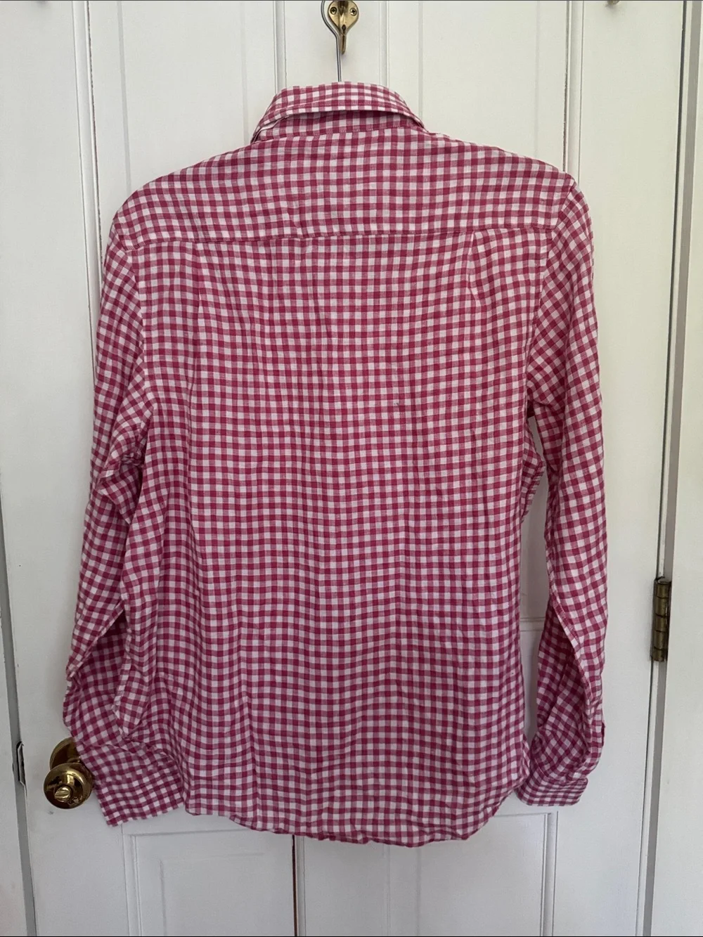 NWT WNU With Nothing Underneath The Classic Linen Red Gingham Size 6 - Picture 3 of 4